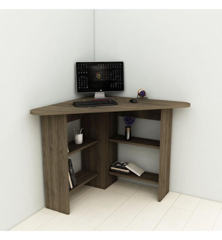 Nussbaumfarbe, Couchtische, 73,8X80X80 cm, Melaminbeschichtete Partikelplatte