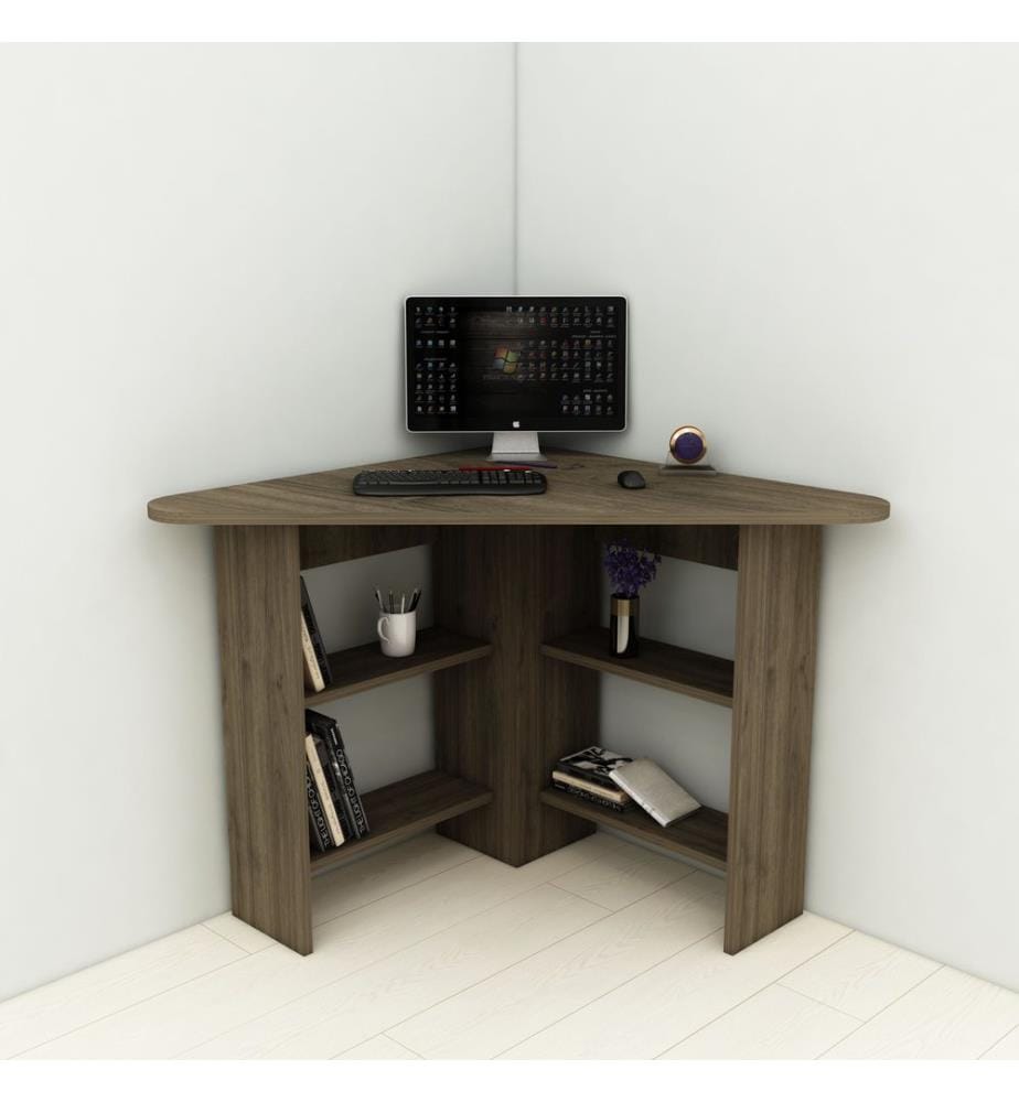 Nussbaumfarbe, Couchtische, 73,8X80X80 cm, Melaminbeschichtete Partikelplatte