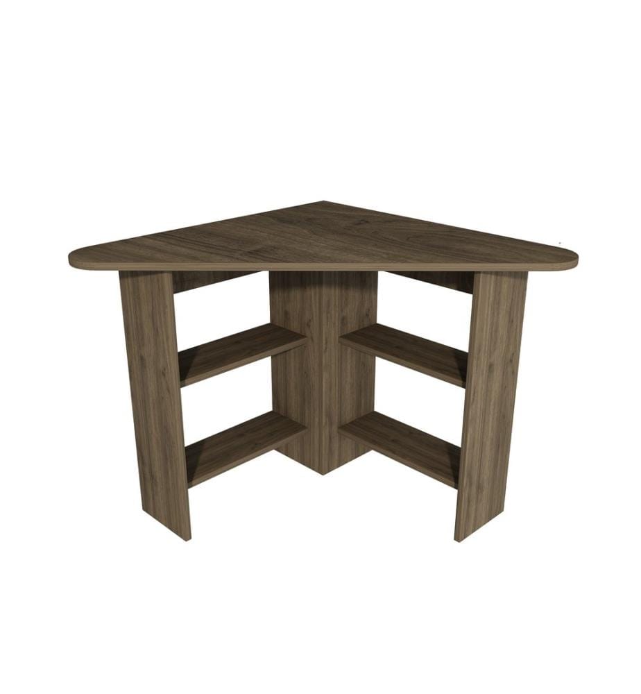 Nussbaumfarbe, Couchtische, 73,8X80X80 cm, Melaminbeschichtete Partikelplatte