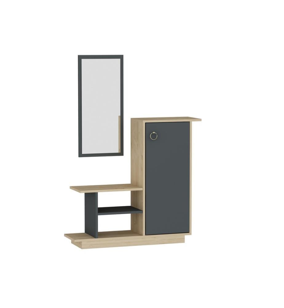 Chêne, Anthracite, Support De Vesti
