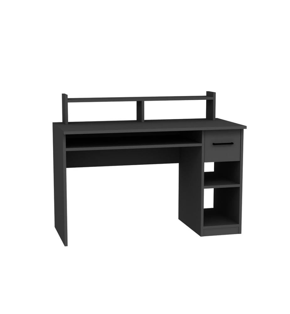 Anthrazit, Couchtische, 55X120X93,3 cm, Melaminbeschichtete Partikelplatte