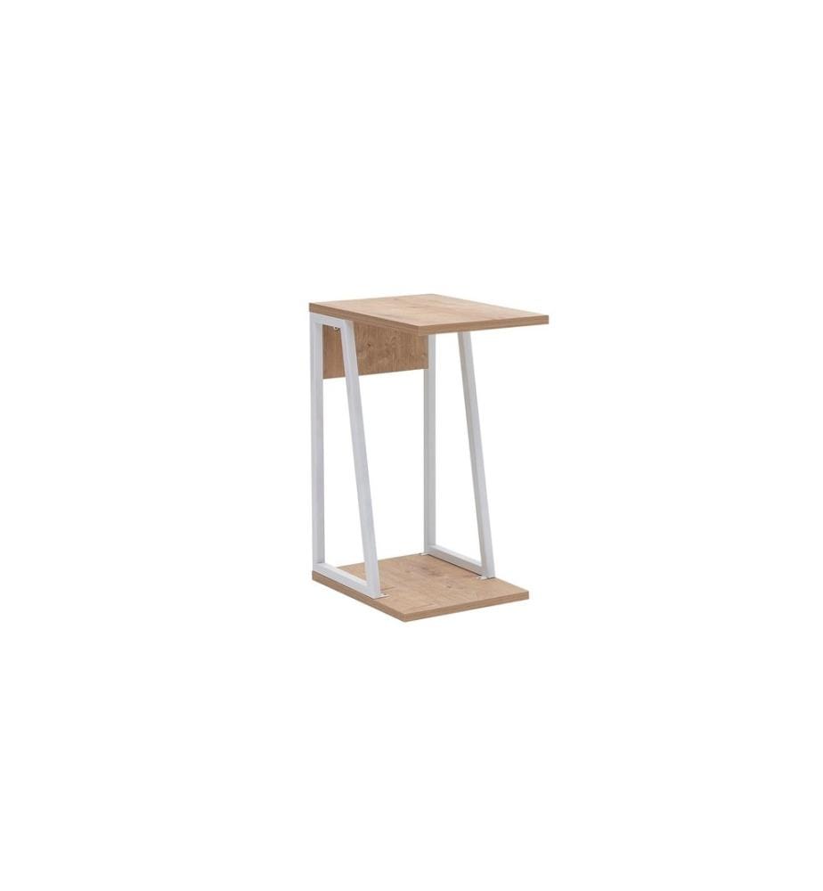 Beistelltisch, Saphir, Weiss, 100% Melamine beschichtete Spanplatte