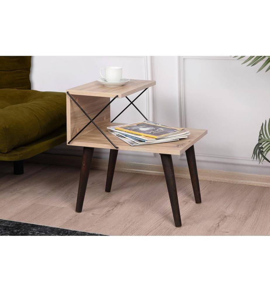 Nightstand, Pine, Melamine Coated Particle Board