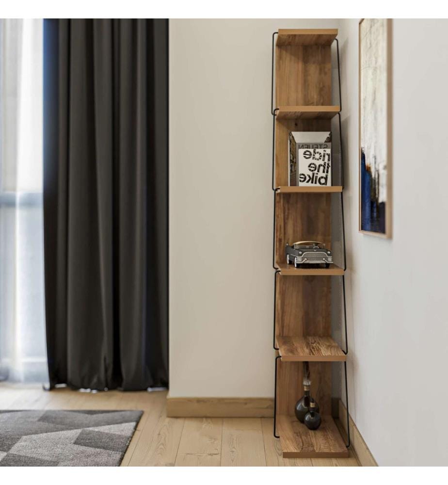 Kiefer, Booksheln, 150X50X22 cm, Piastra Di Particelle Con Rivestimento Melaminico