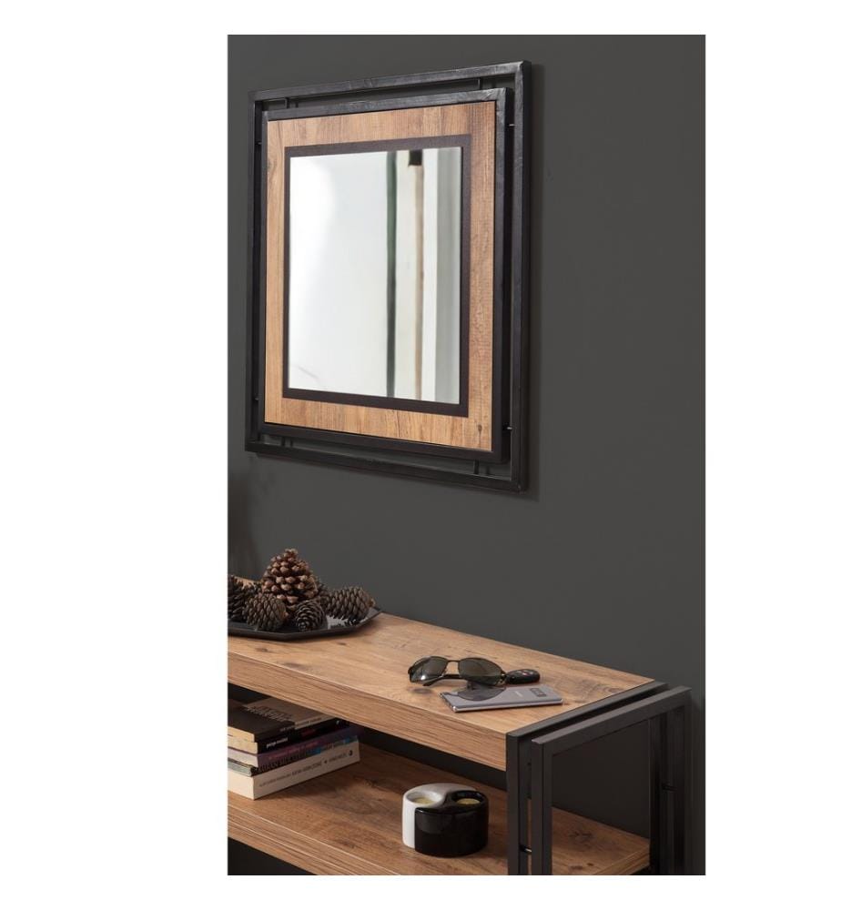 Sideboard, Atlantic PineBlack, Melamine Coated Particle Board