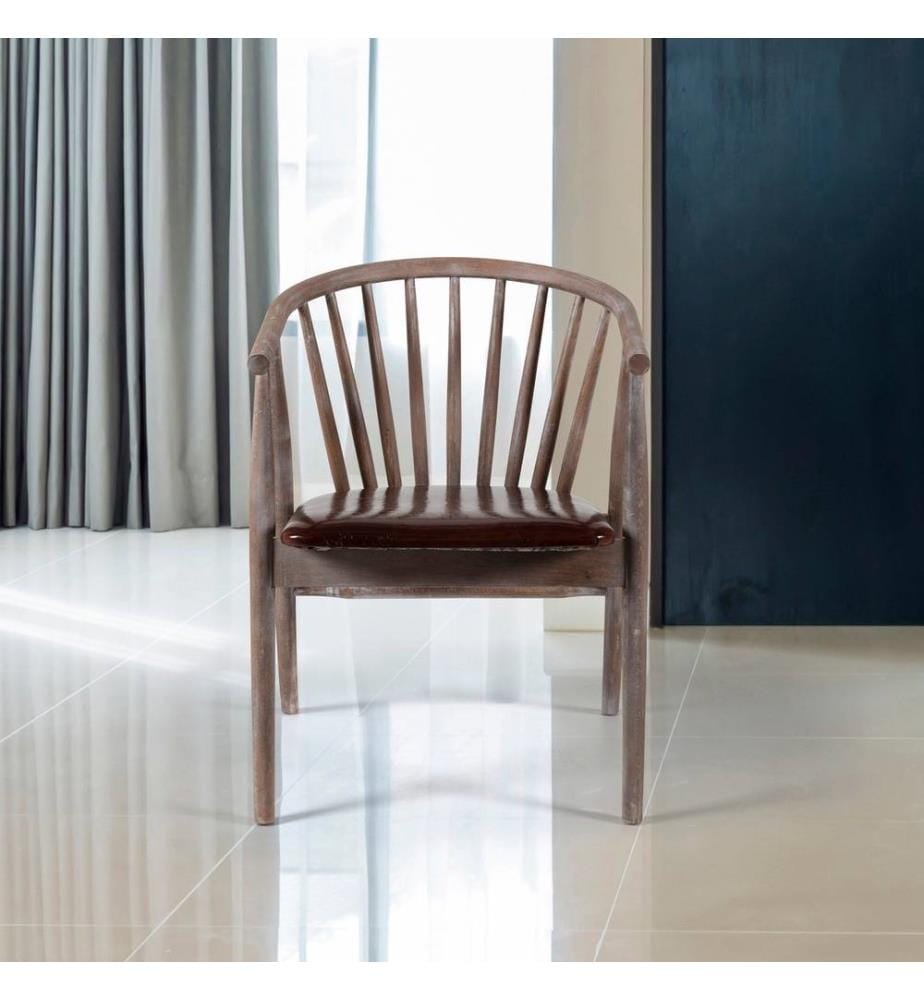 Sedia, Anticato, Marrone, Legno massiccio