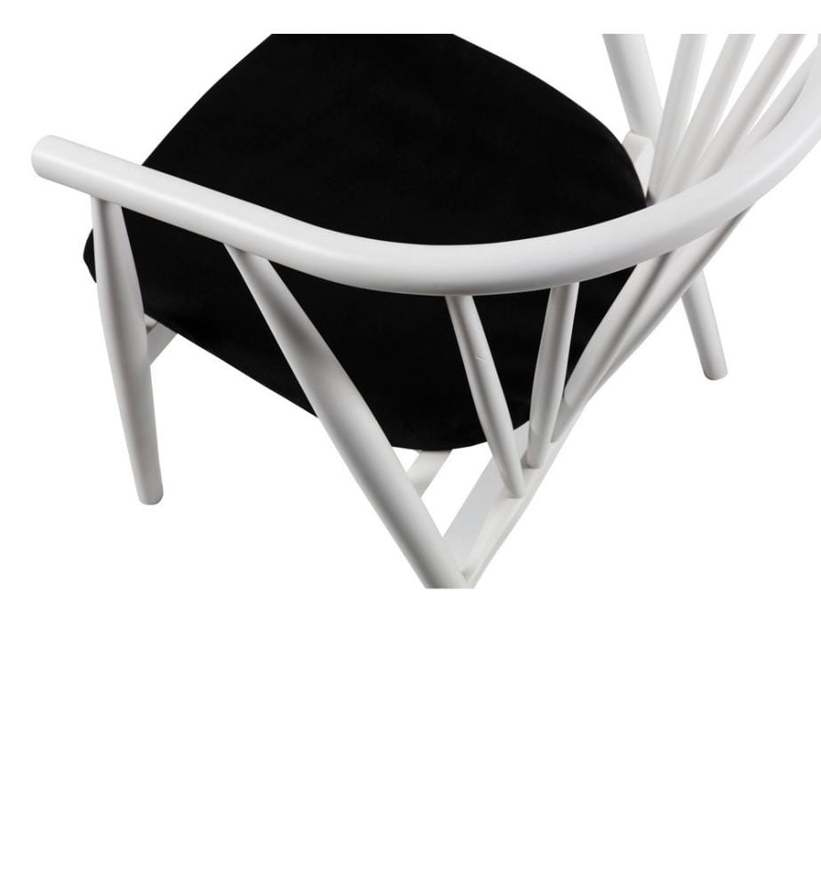 Sedia, Bianco, Nero, Legno massiccio
