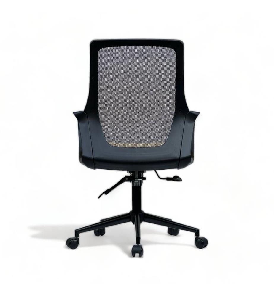 Chaise de bureau, jaune, rembourrage : Polyester