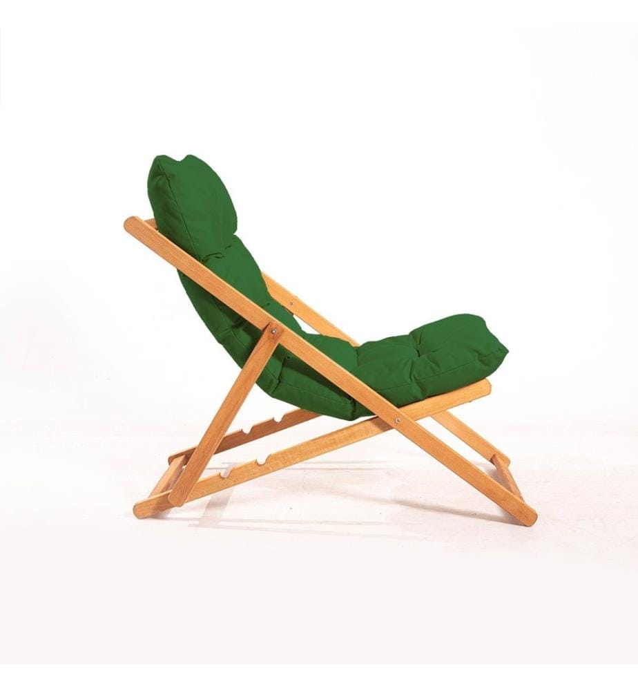 Sedia da giardino, Verde , Naturale, Legno di faggio