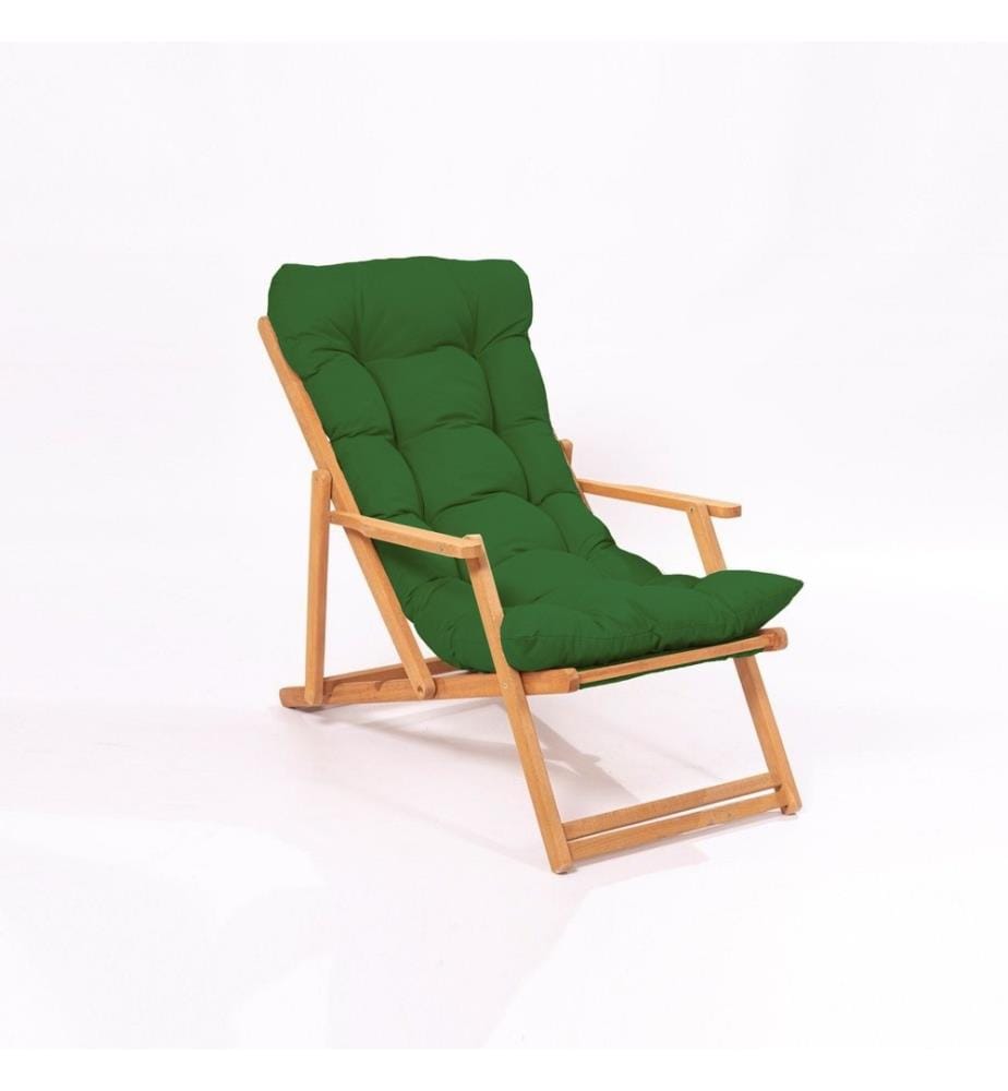 Sedia da giardino, Verde , Naturale, Legno di faggio