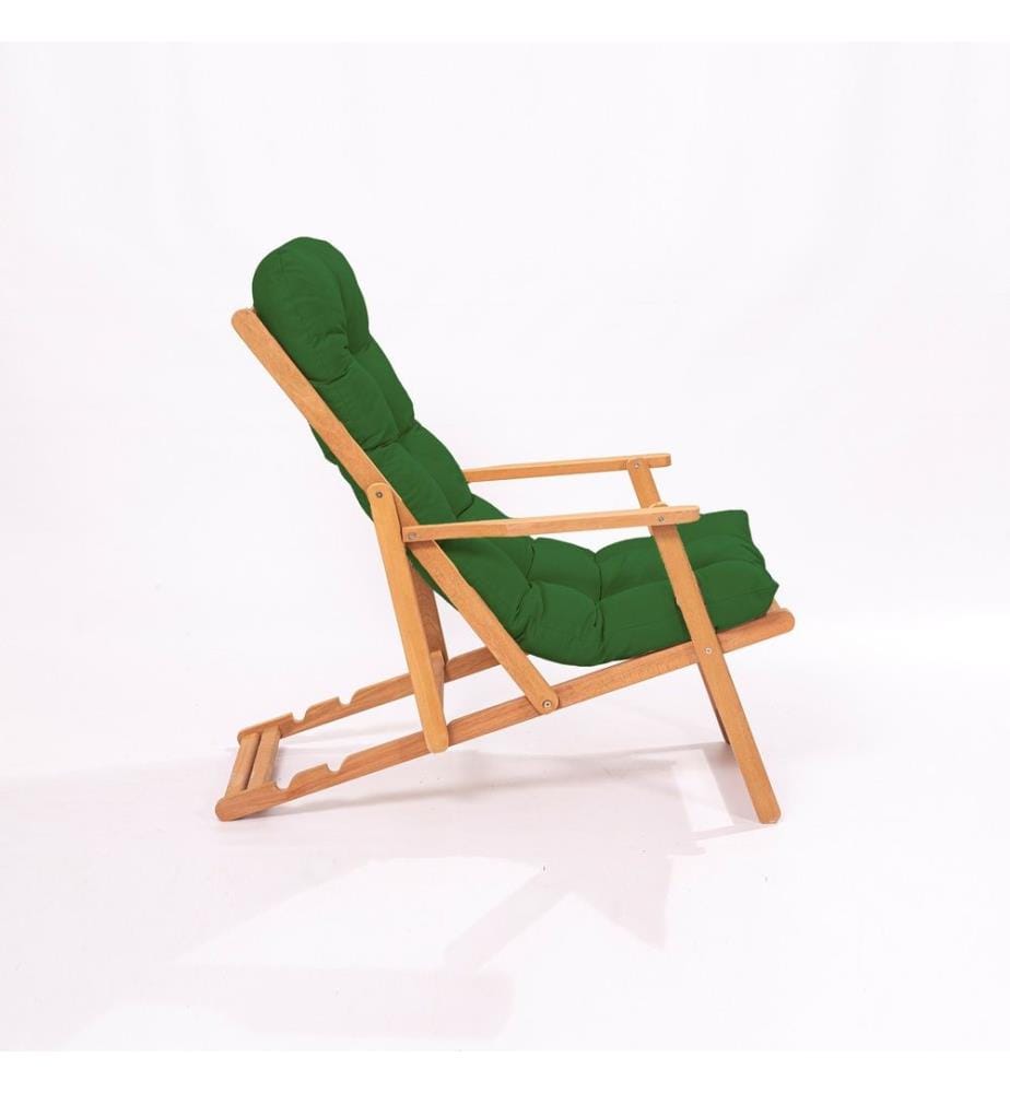 Sedia da giardino, Verde , Naturale, Legno di faggio