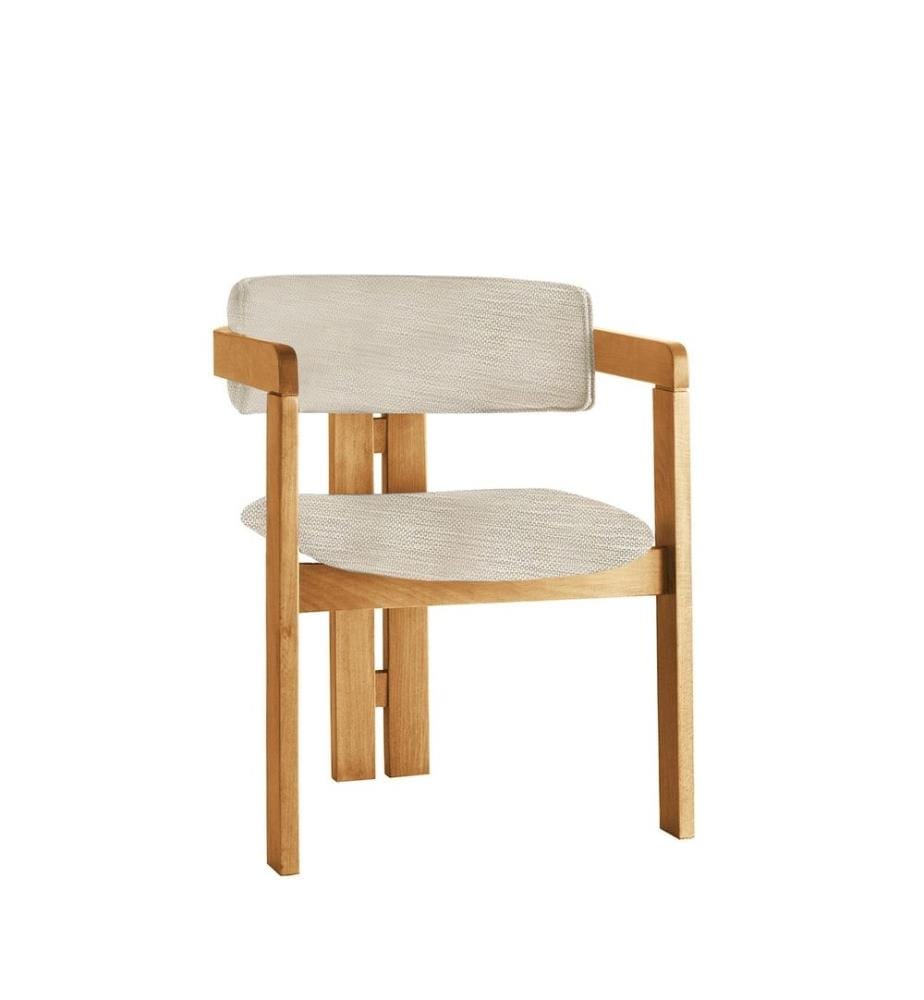 Sedia, Grigio chiaro, Rovere, Struttura: Legno