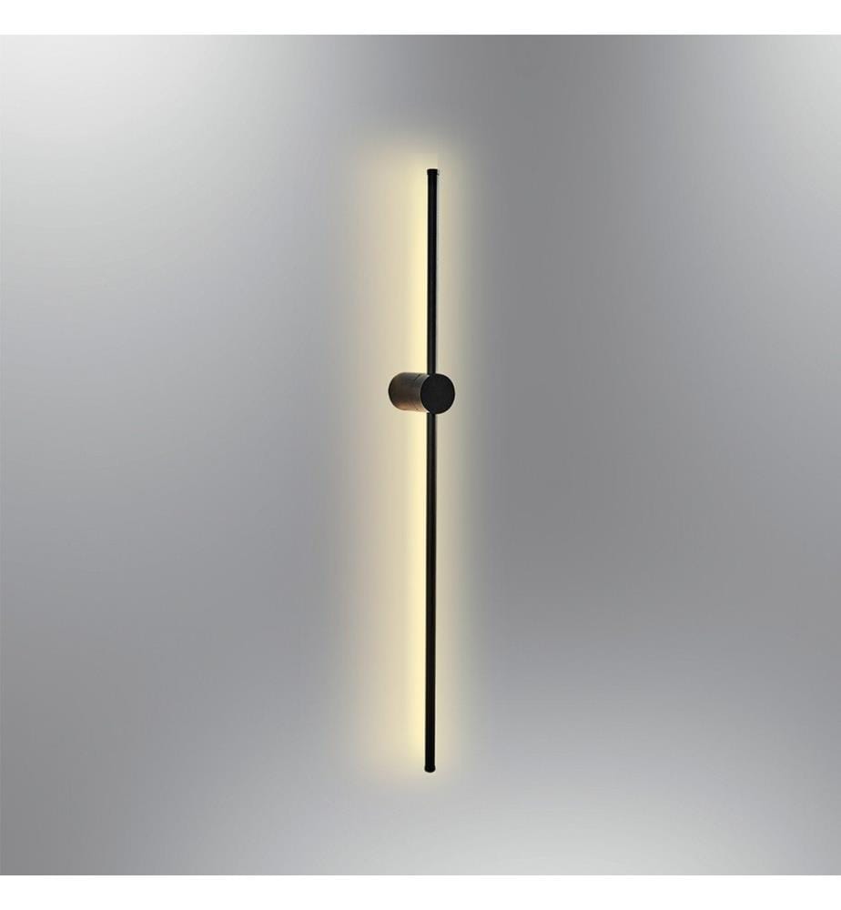 Lampe murale, Black, Metal Body