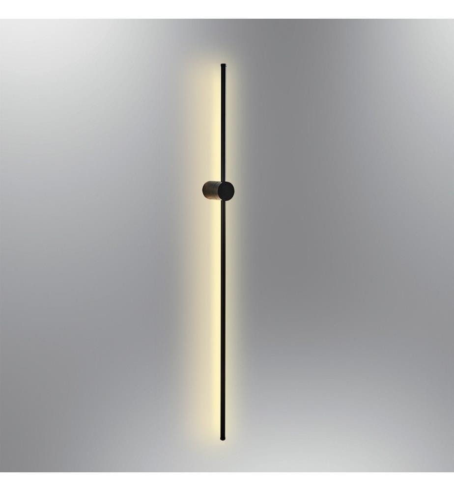 Lampe murale, Black, Metal Body