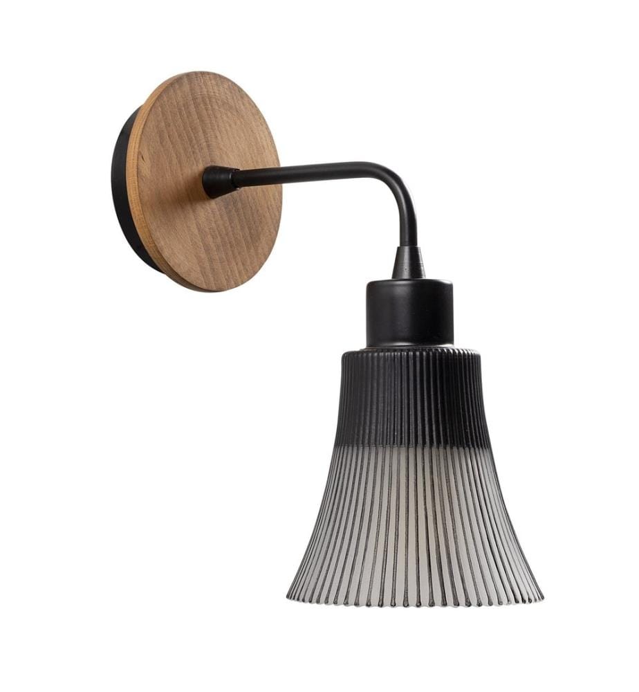 Schwarz, Wandleuchten, Stahlkörper