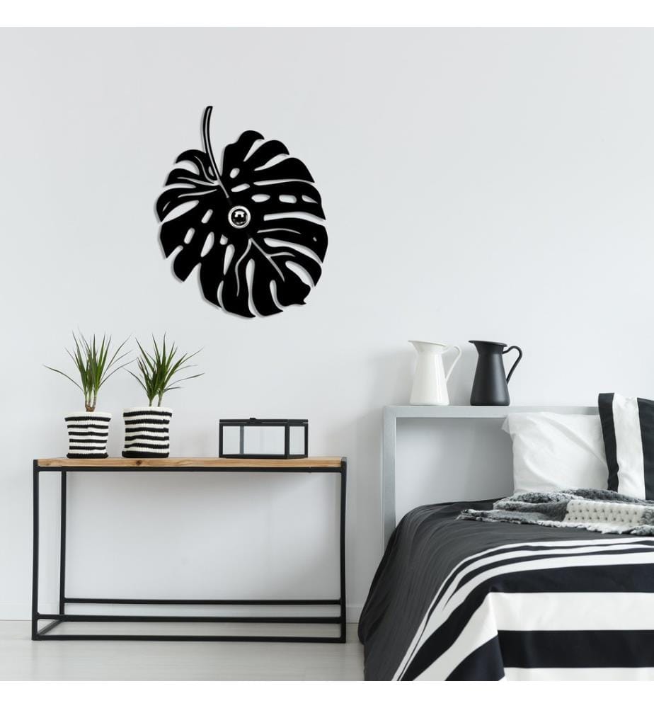 Schwarz, Wandleuchten, 45 X 12 X 55 cm, MDF Körper
