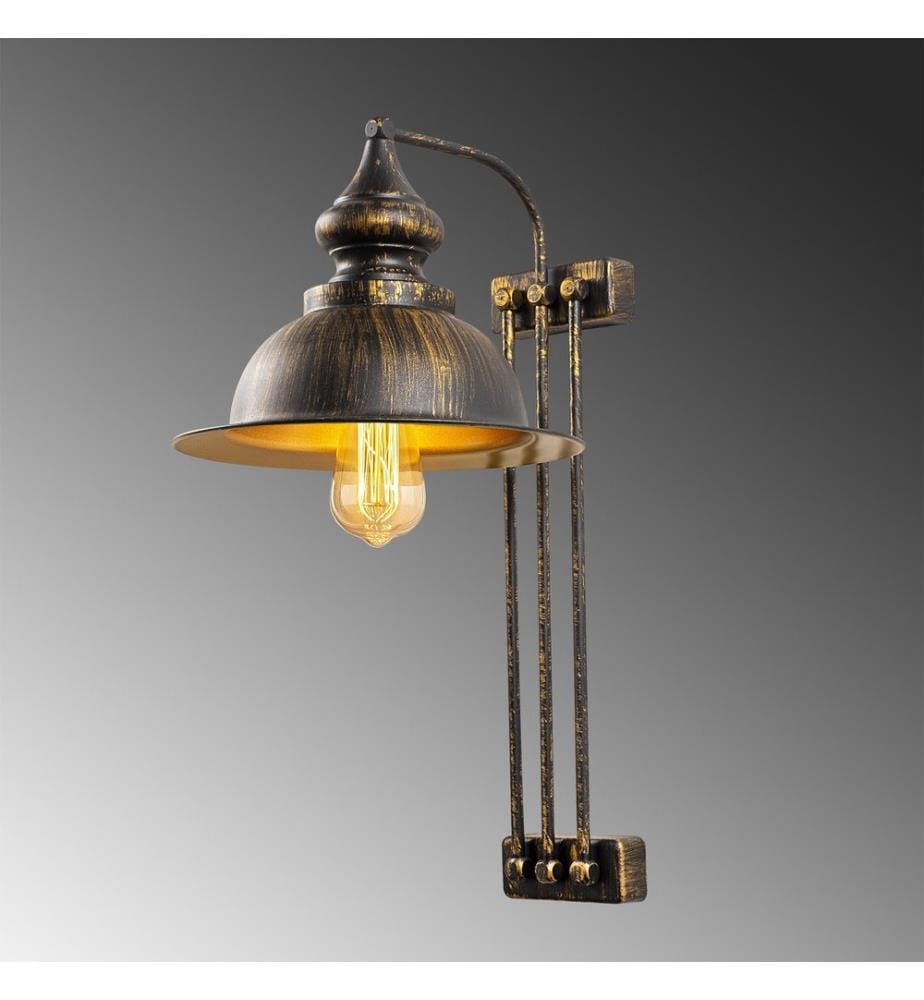 Antiquität, Wandleuchten, 28 X 32 cm, Metallkörper