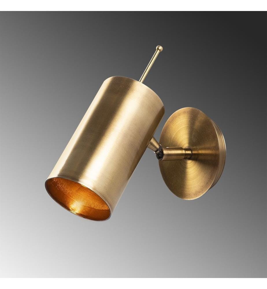 Antiquität, Wandleuchten, 9 X 22 cm, Metallkörper