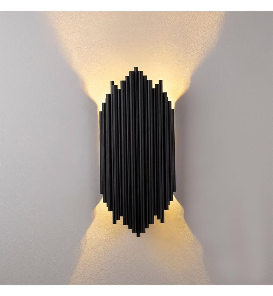 Lampe Murale, Noir, Corps Métallique
