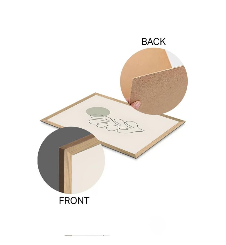 Dekoratives Gemälde-Set, 3-teilig, mehrfarbig, 100 % MDF