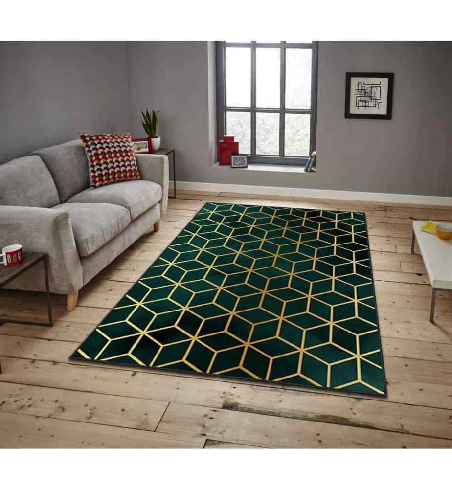 Tapis, 100 x 180, , Multicolore, Polyester, 740 G-m²,