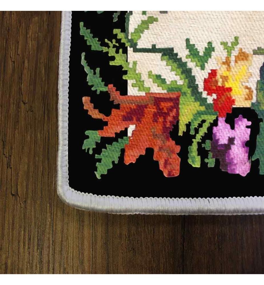 Carpet, 80 x 120, , Multicolor, Polyester, 1 mm Pile Height