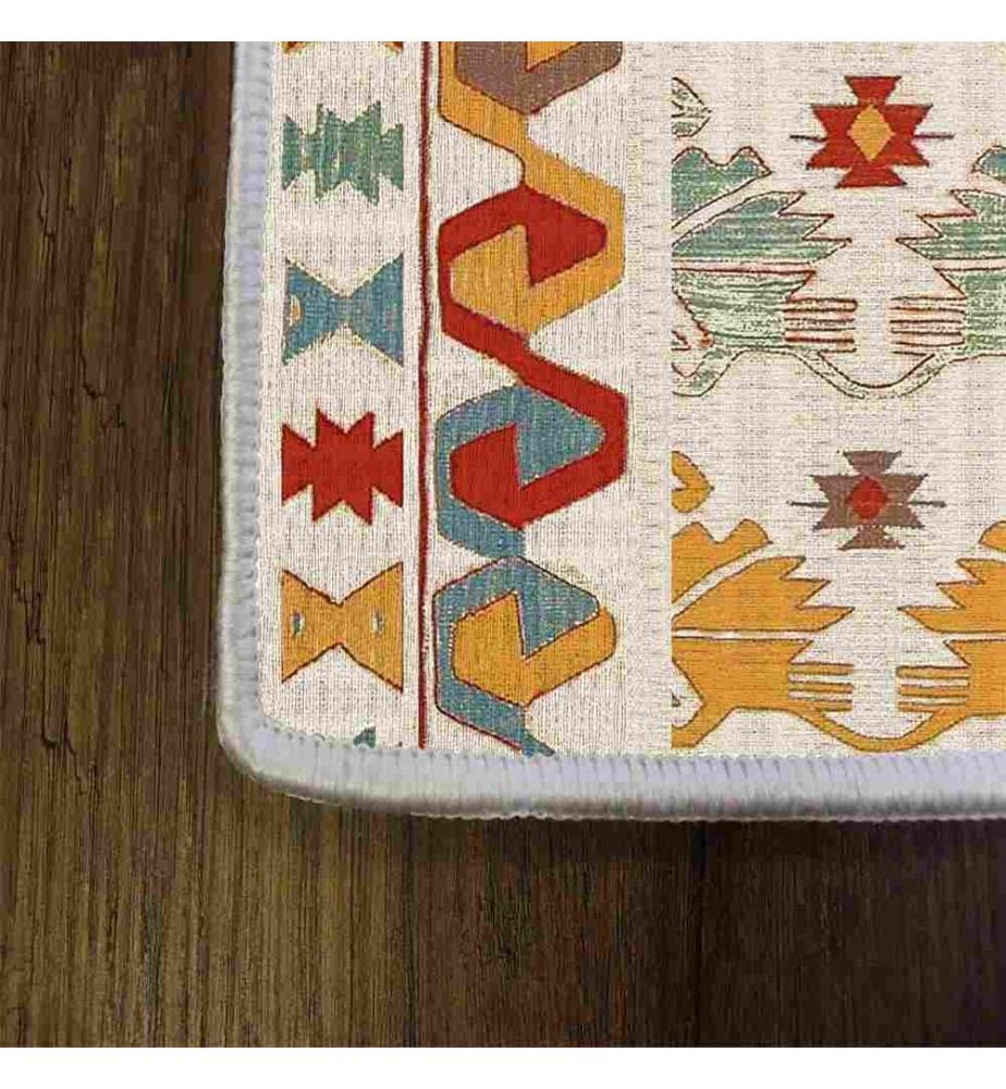 Carpet, 120 x 180, , Multicolor, Polyester, 1 mm Pile Height