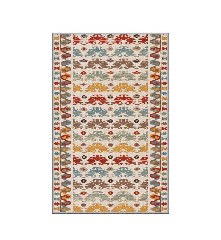 Carpet, 120 x 180, , Multicolor, Polyester, 1 mm Pile Height