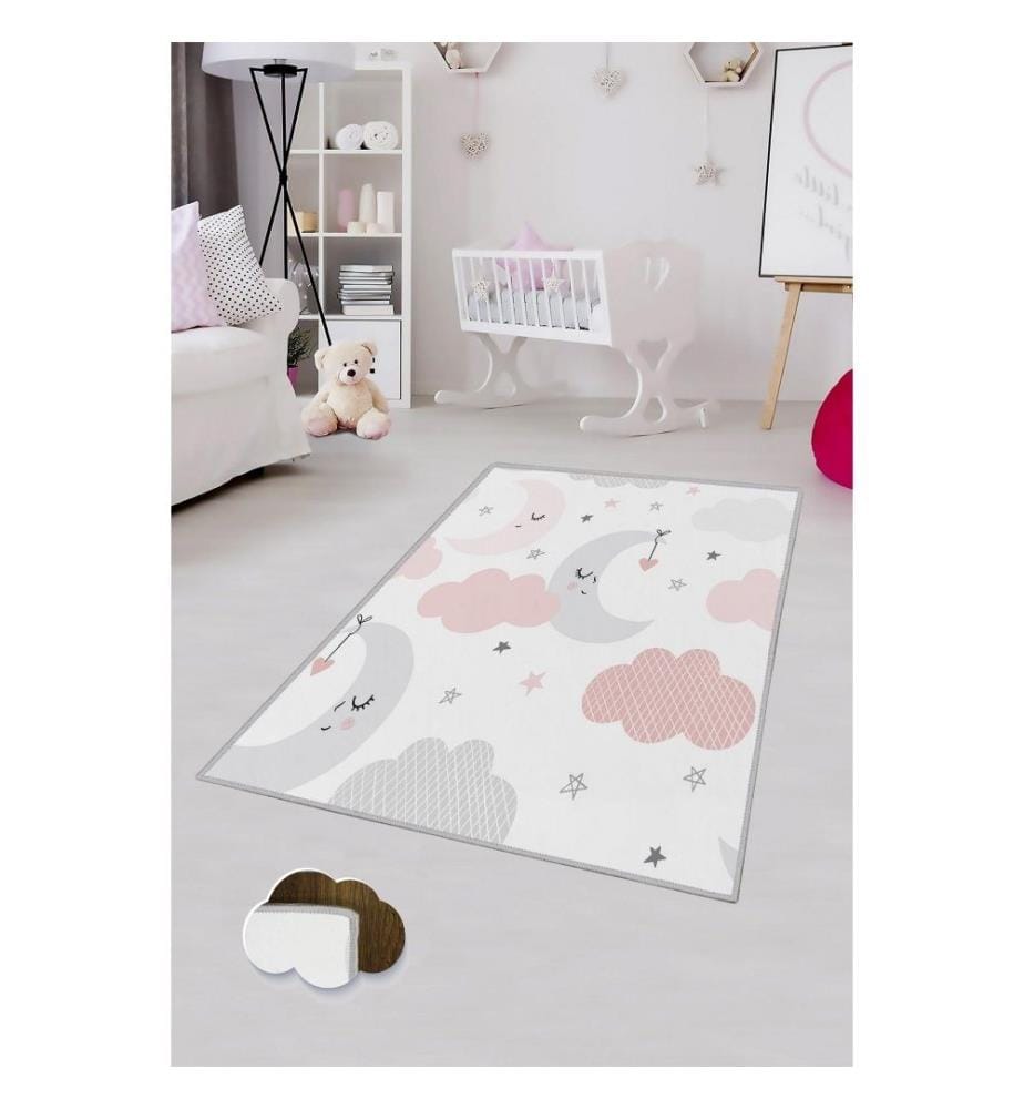 Carpet, 80 x 120, , Multicolor, Polyester, 1 mm Pile Height
