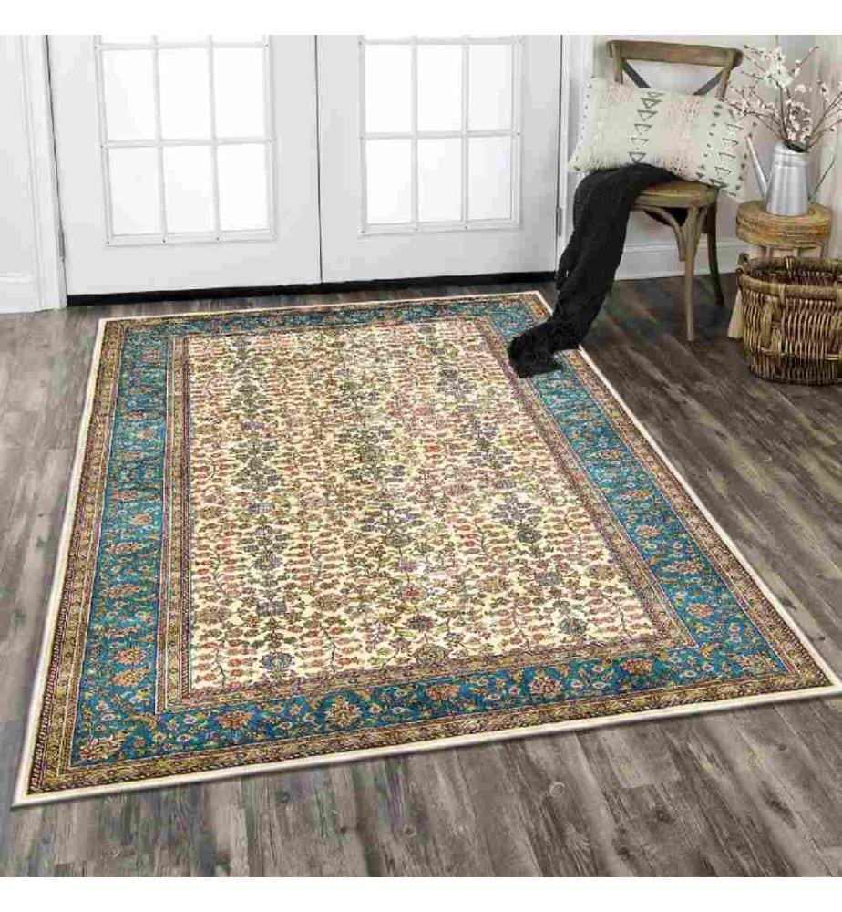 Tapis, 80 x 120, , Multicolore, Tissu velours, Semelle coton