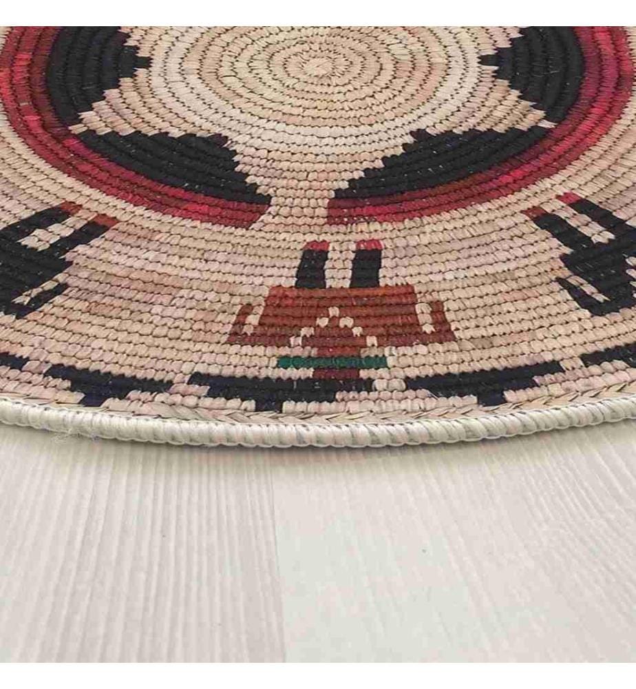 Tappeto, 80 x 80, , Multicolore, 70% Cotone - 30% Poliestere, Suola in cotone