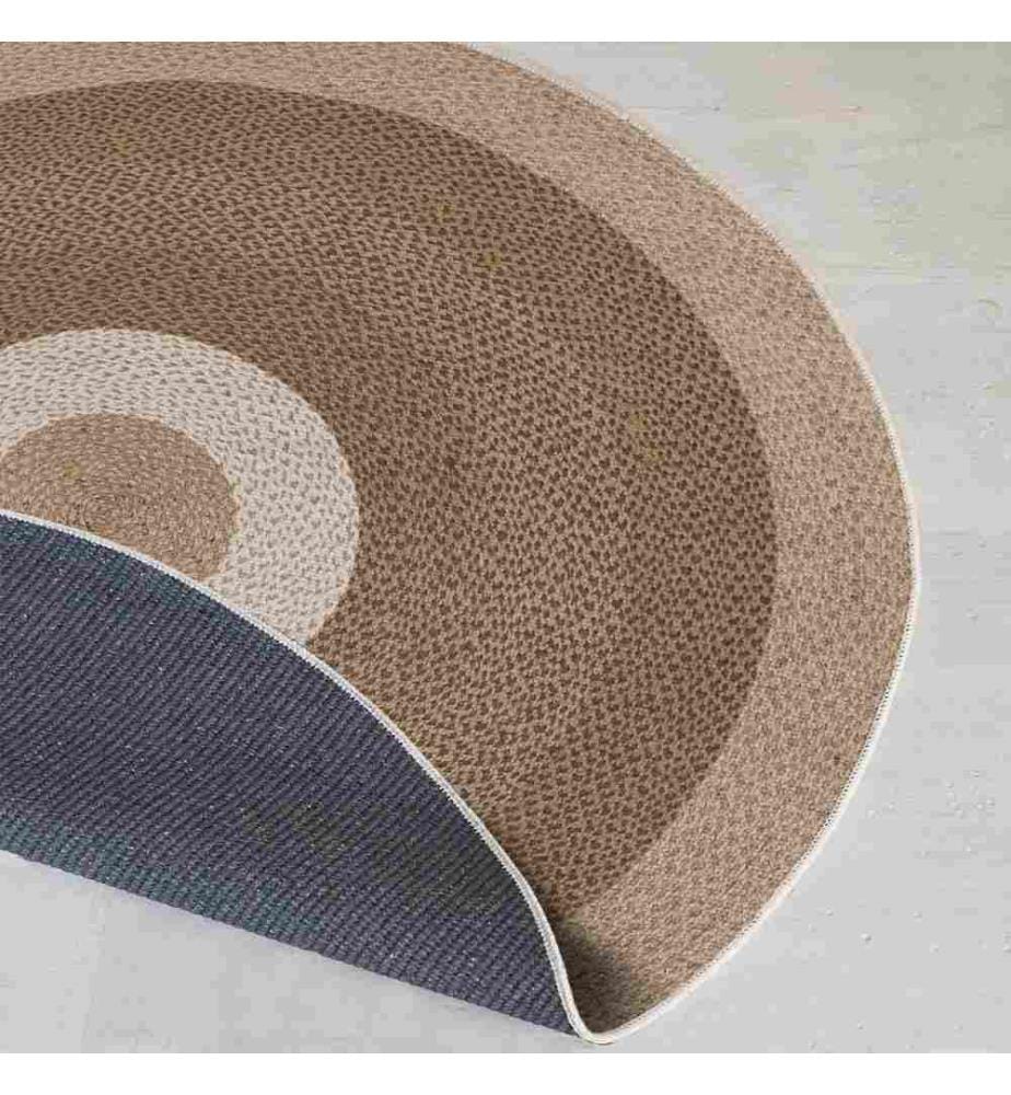 Tappeto, 100 x 100, , Marrone, 70% Cotone - 30% Poliestere, Suola in cotone