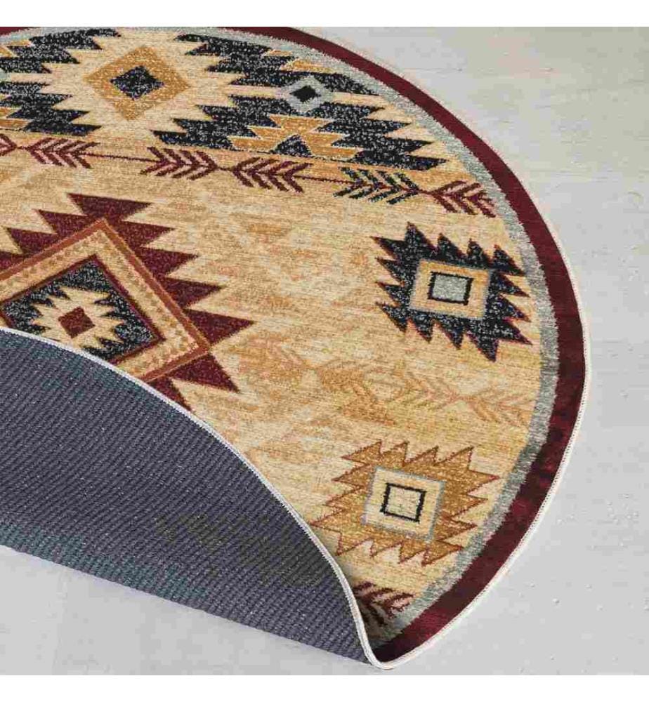 Tappeto, 80 x 80, , Crema, 70% Cotone - 30% Poliestere, Suola in cotone