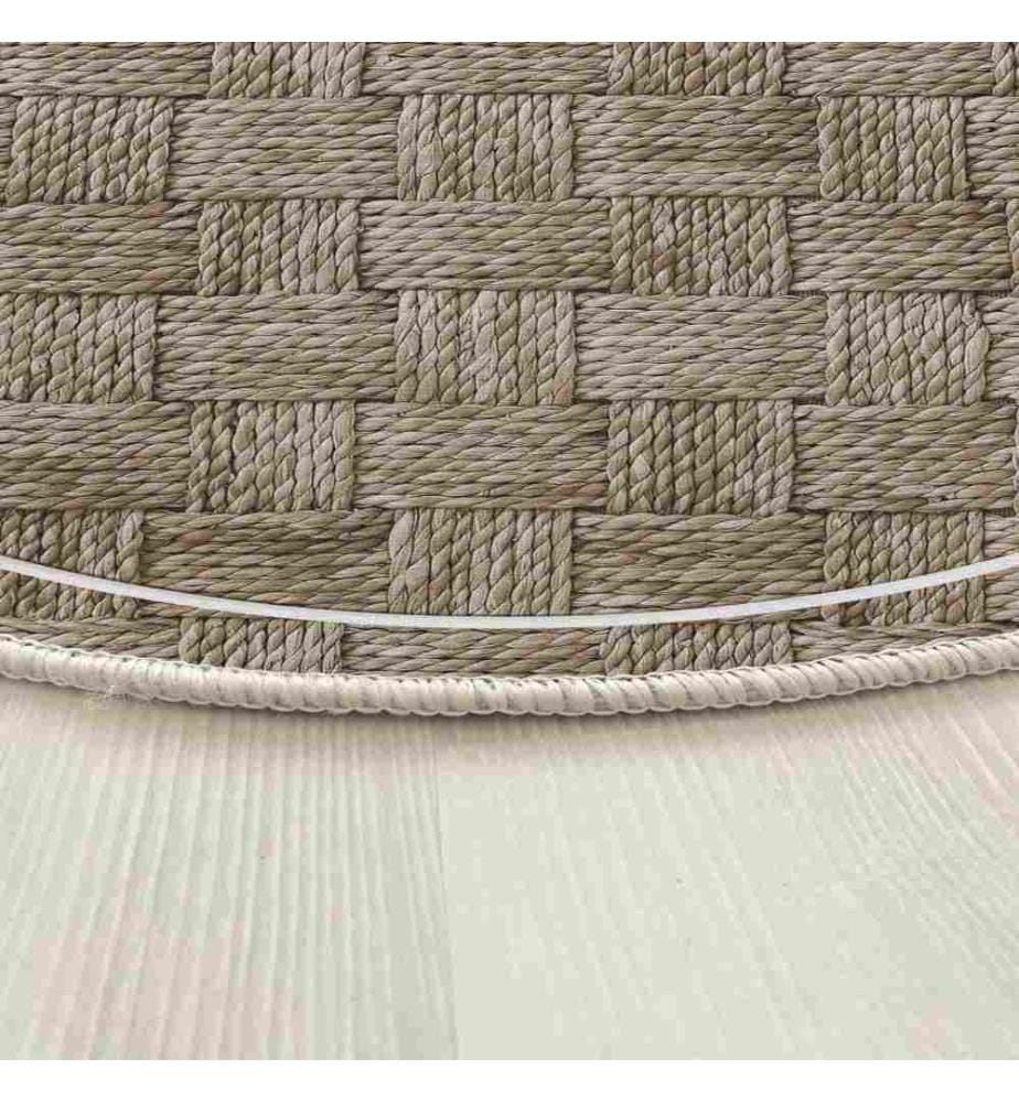 Tappeto, 90 x 90, , Grigio, 70% Cotone - 30% Poliestere, Suola in cotone
