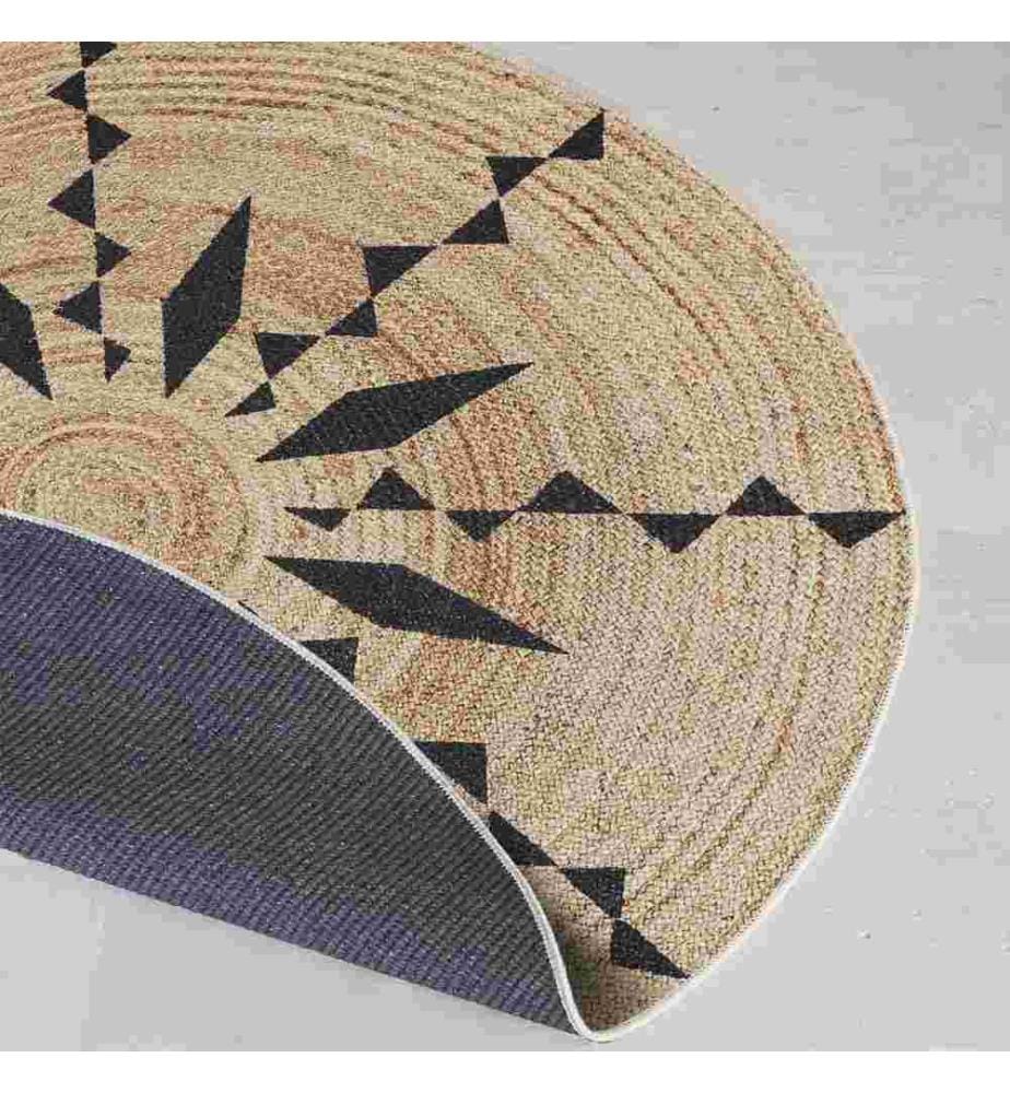 Rug, 100 x 100, , Cream, 70% Cotton - 30% Polyester, Cotton Sole
