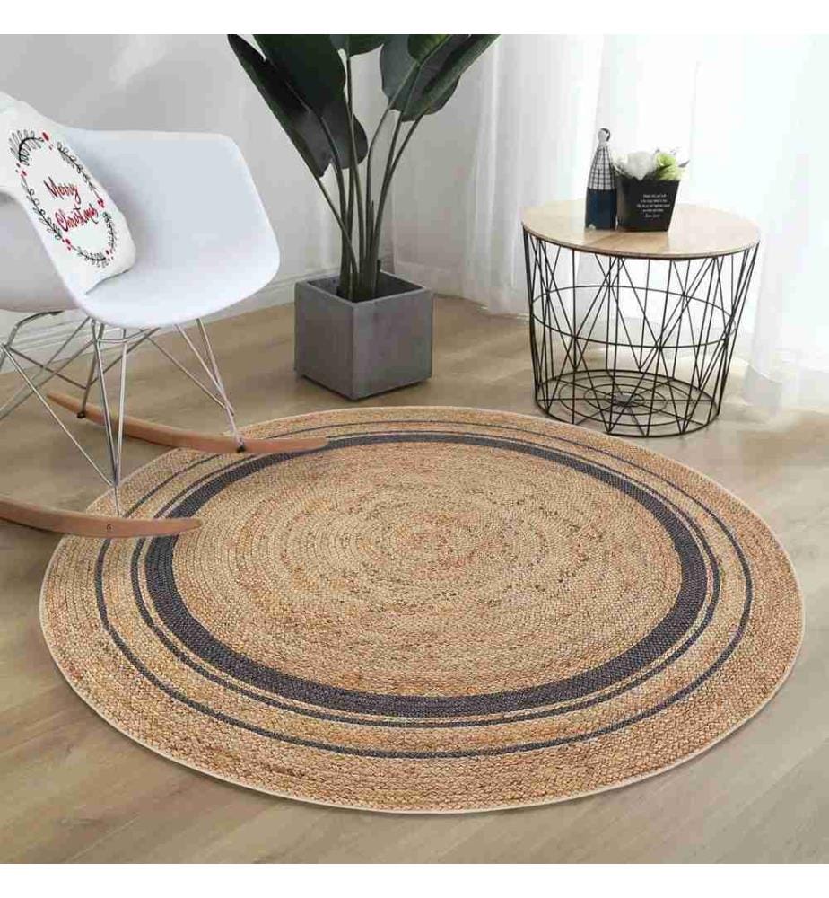 Rug, 100 x 100, , Cream, 70% Cotton - 30% Polyester, Cotton Sole