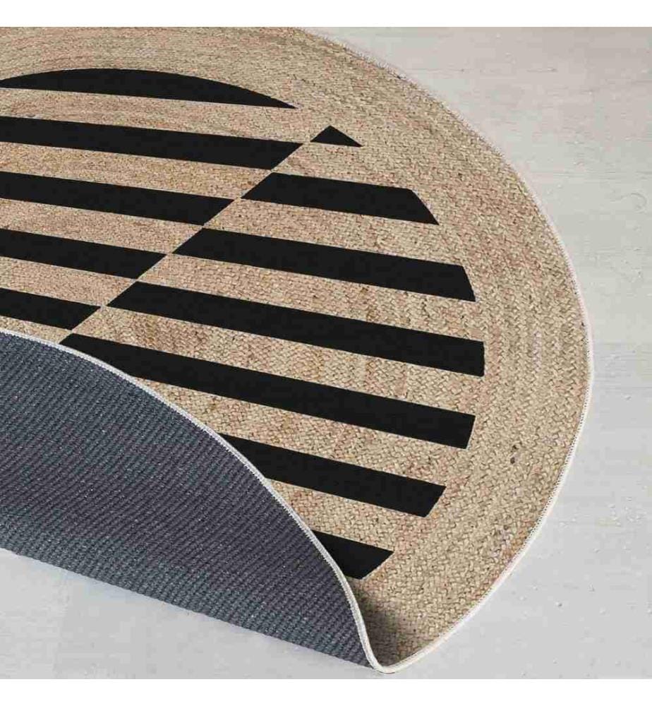 Rug, 100 x 100, , Cream, 70% Cotton - 30% Polyester, Cotton Sole