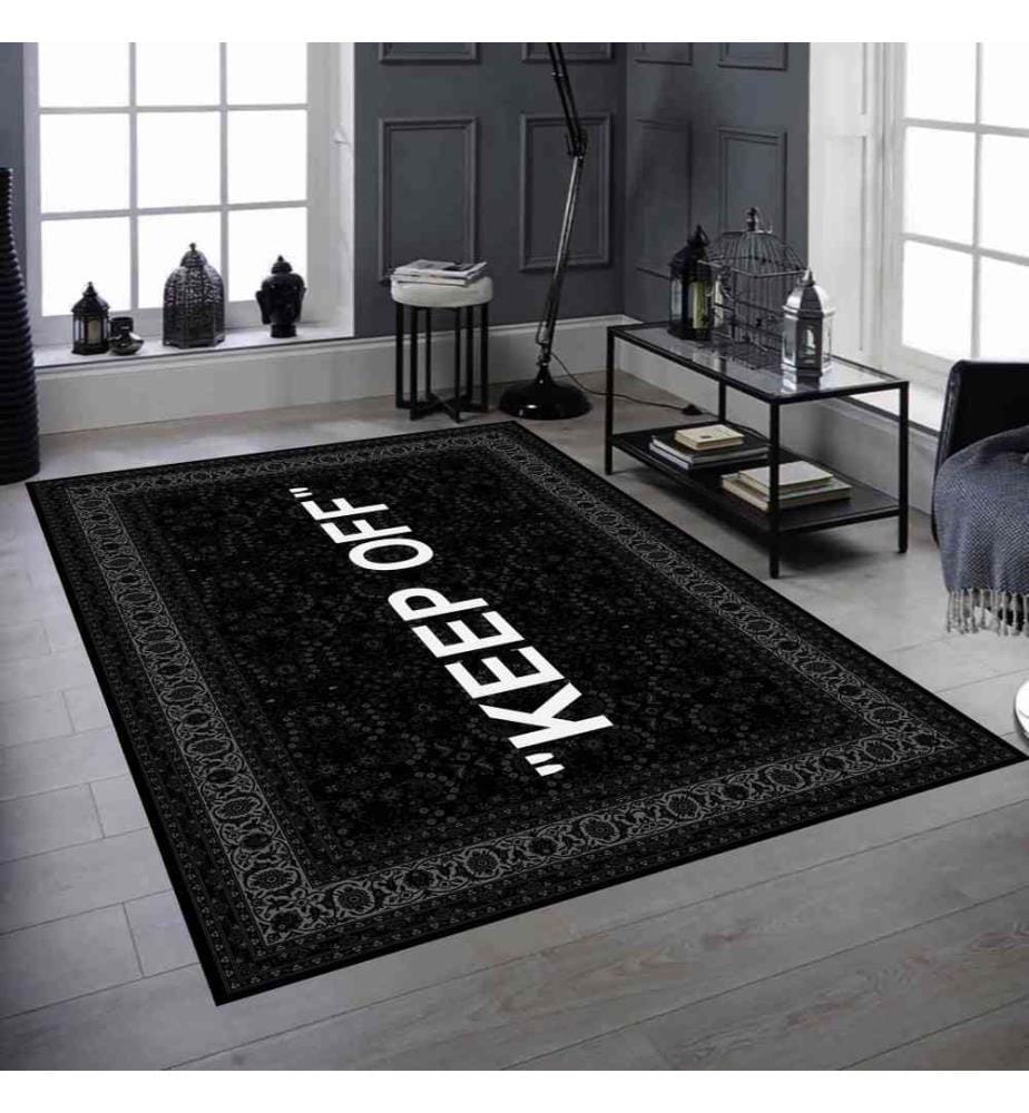 Tapis, 80 x 200, , Noir, 70% Coton - 30% Polyester, 1435 gr-m²,