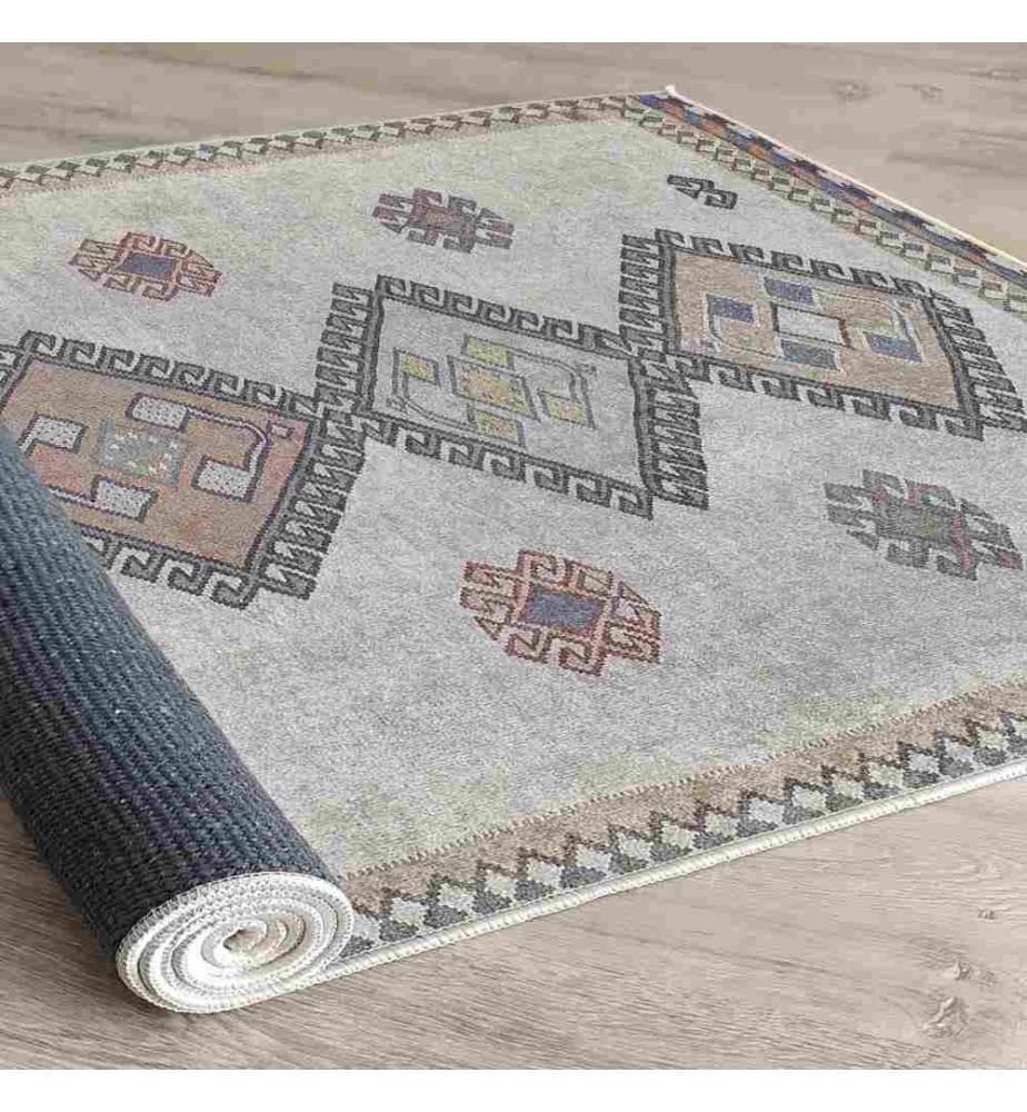 Tapis, 80 x 300, , Gris, 70% Coton - 30% Polyester, 1435 gr-m²,