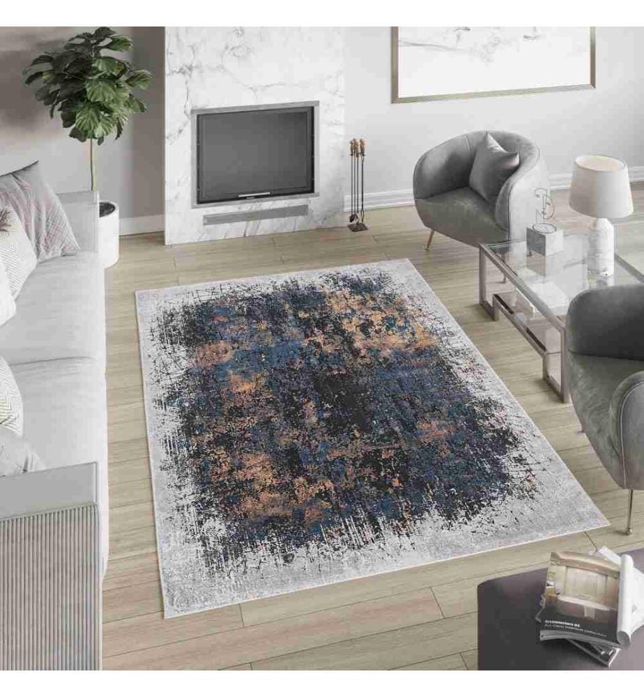 Tapis, 100 x 300, , Multicolor, 70% Coton - 30% Polyester, 1435 gr-m²,