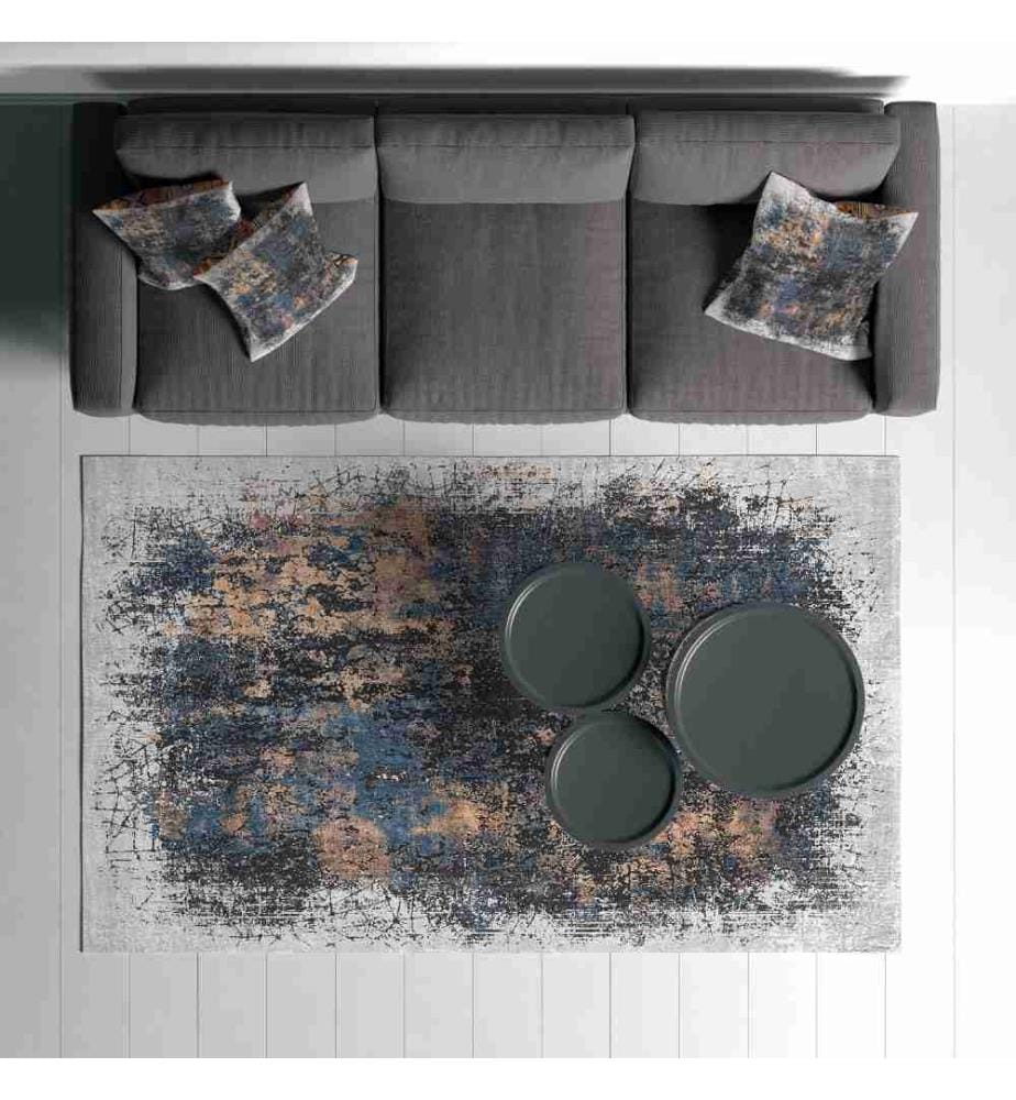 Tapis, 100 x 300, , Multicolor, 70% Coton - 30% Polyester, 1435 gr-m²,