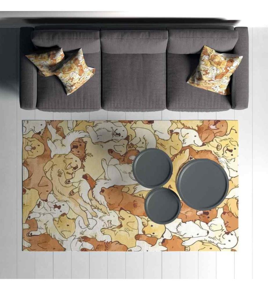 Tappeto, 80 x 150, , Multicolore, 70% Cotone - 30% Poliestere, 1435 gr-m²,