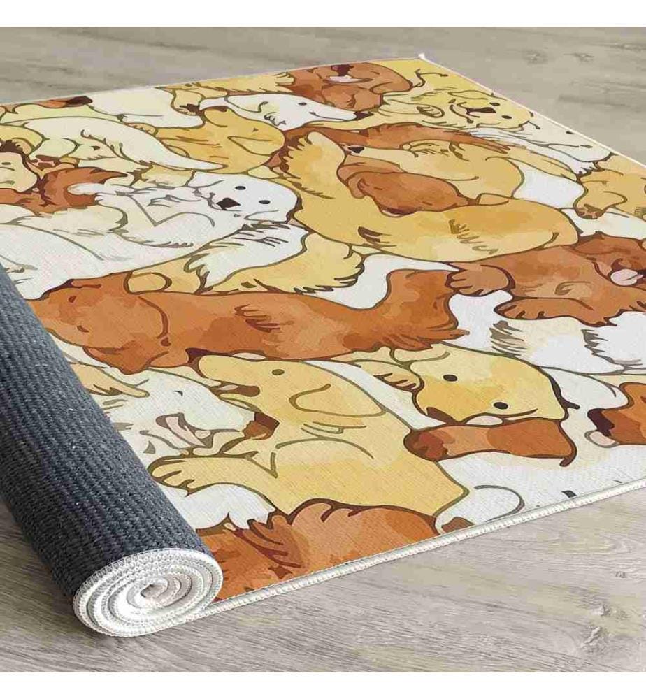 Tappeto, 80 x 150, , Multicolore, 70% Cotone - 30% Poliestere, 1435 gr-m²,