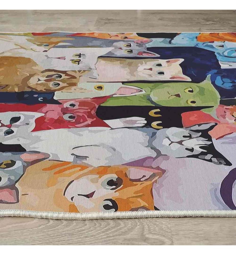Tappeto, 80 x 150, , Multicolore, 70% Cotone - 30% Poliestere, 1435 gr-m²,