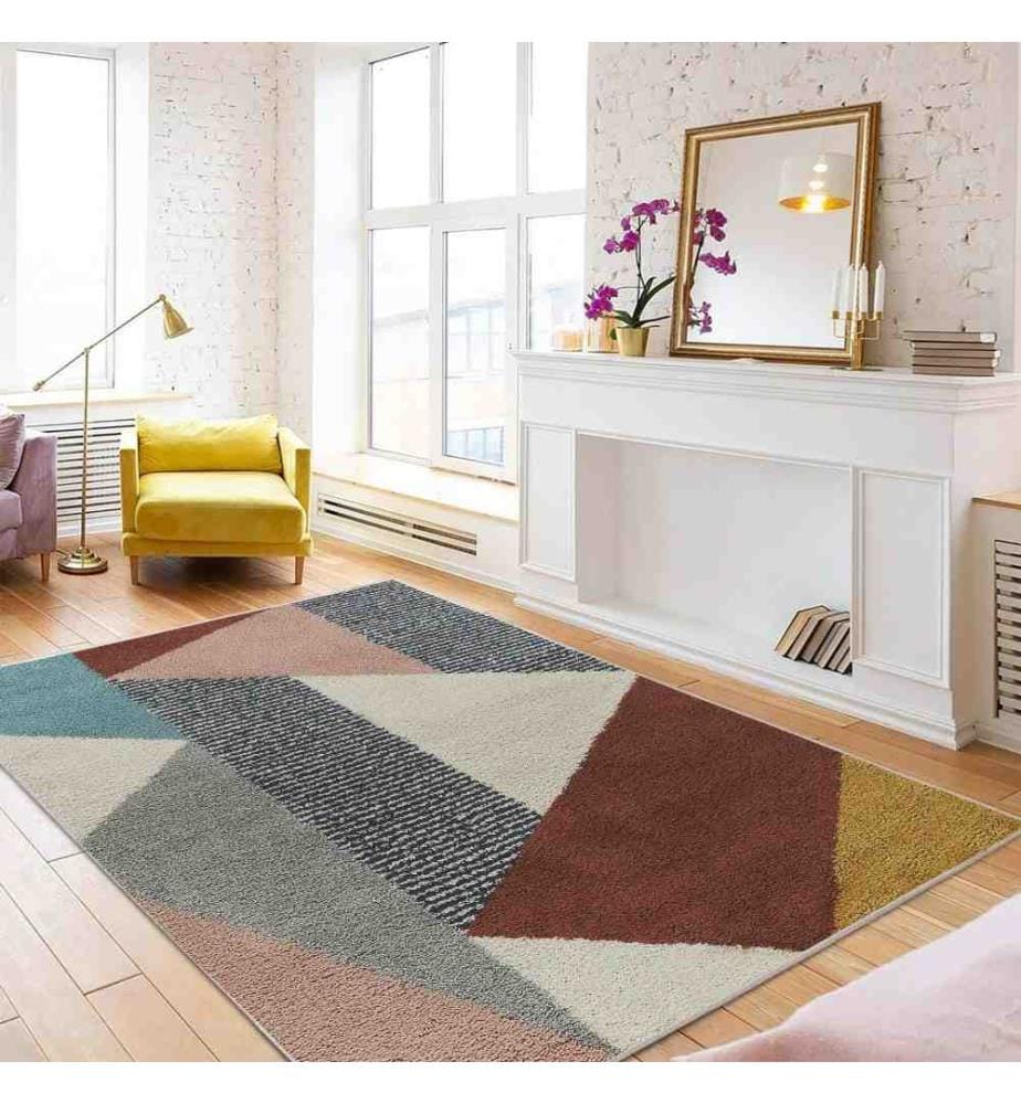 Tapis, 80 x 300, , Multicolor, 70% Coton - 30% Polyester, 1435 gr-m²,