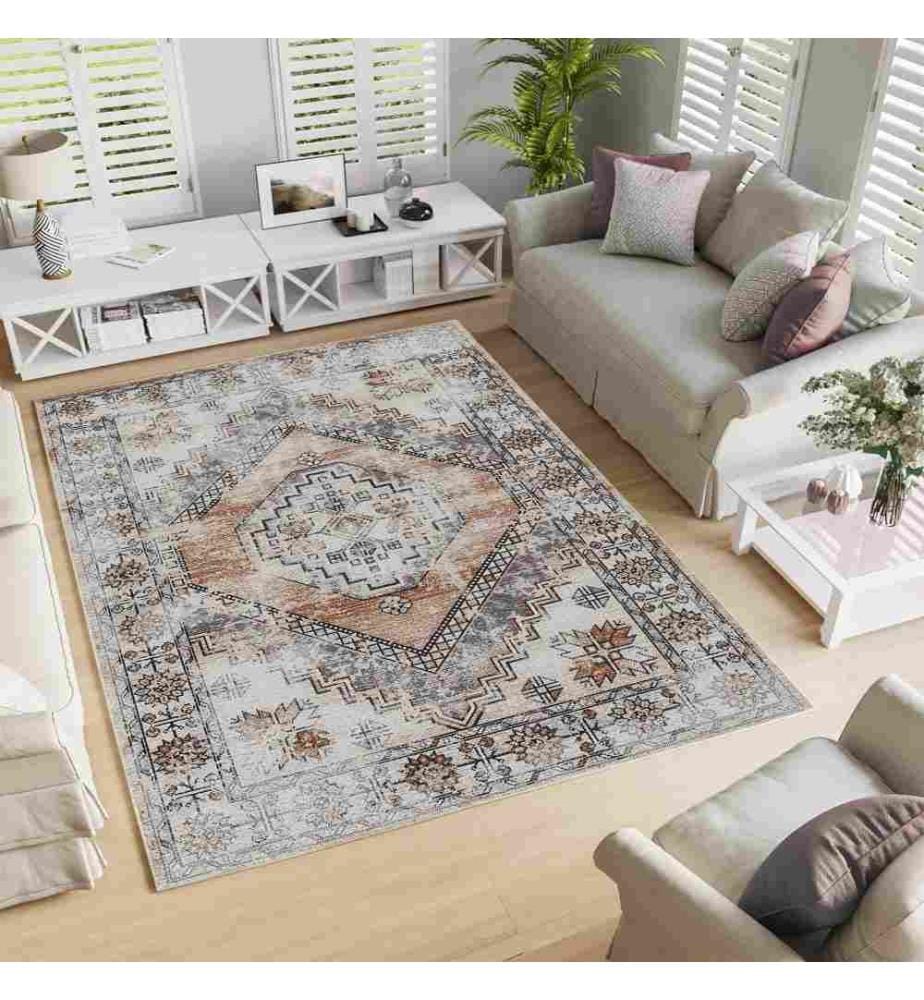 Tapis, 80 x 150, , Blanc, 70% Coton - 30% Polyester, 1435 gr-m²,