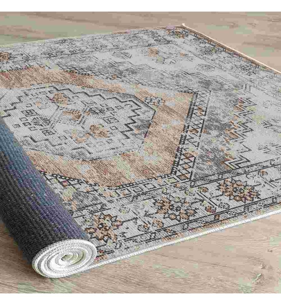 Tapis, 80 x 150, , Blanc, 70% Coton - 30% Polyester, 1435 gr-m²,