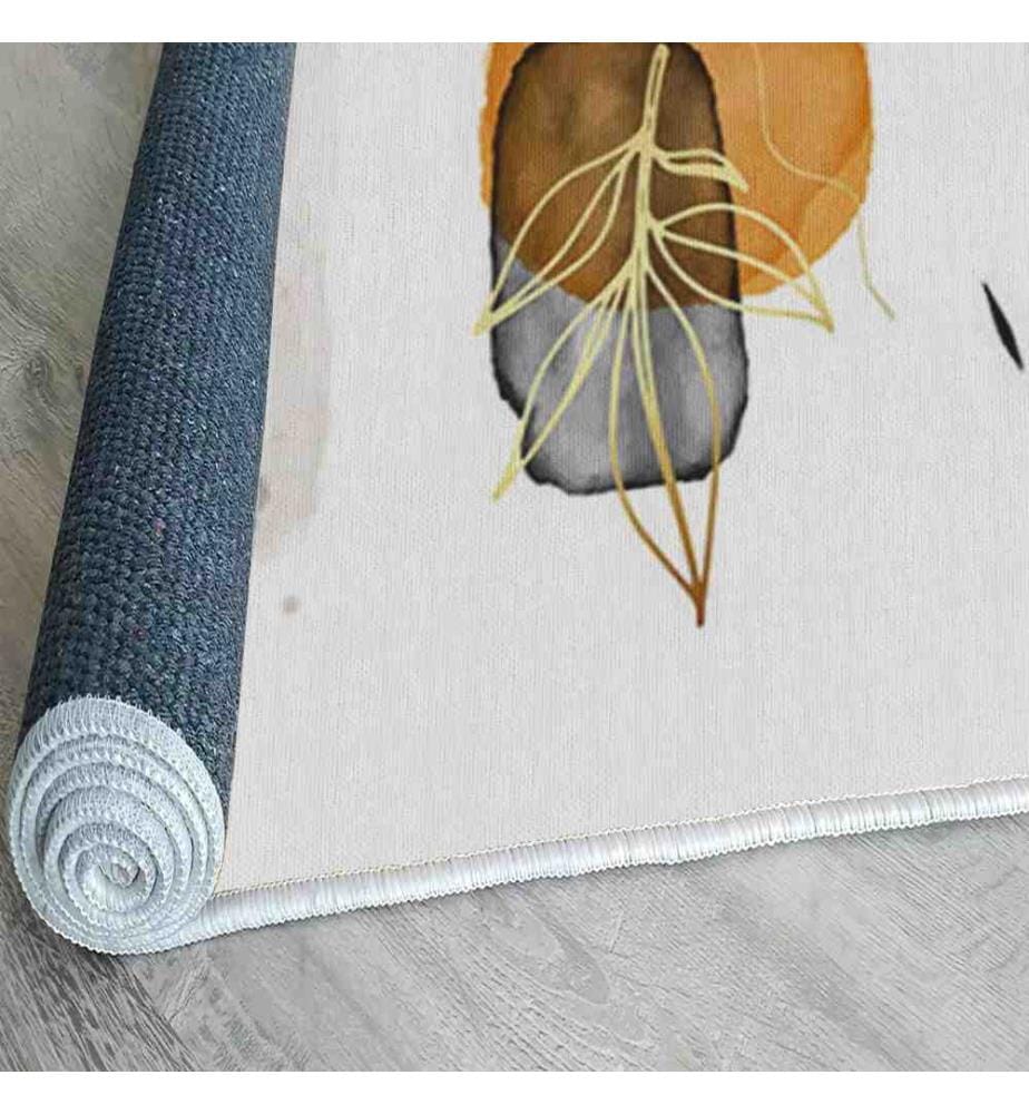 Rug, 80 x 300, , White, 70% Cotton - 30% Polyester, 1435 gr-m²