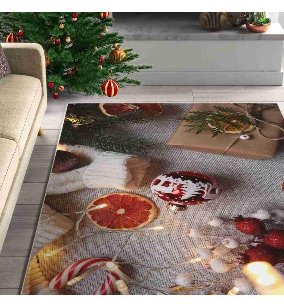 Tappeto, 80 x 120, , Multicolore, 70% Cotone - 30% Poliestere, 1450 gr-m²,