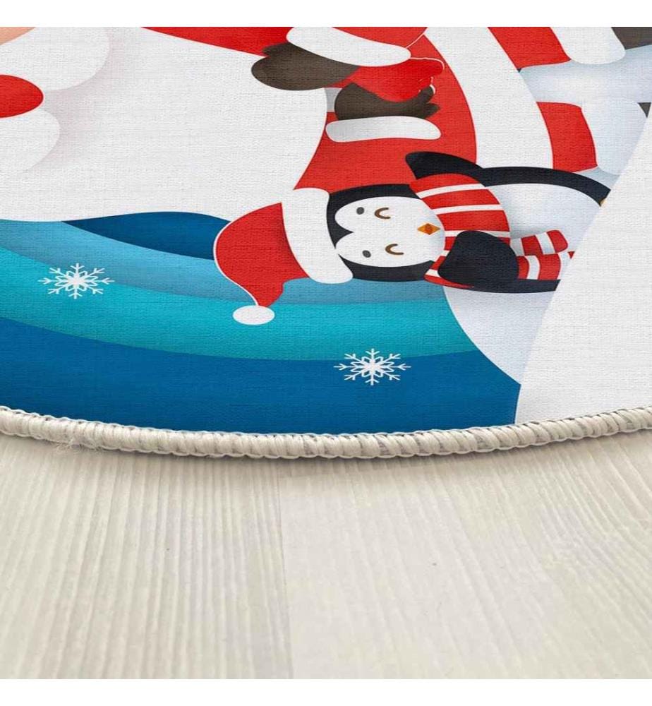 Tappeto, 80 cm, , Multicolore, 70% Cotone - 30% Poliestere, 1450 gr-m²,